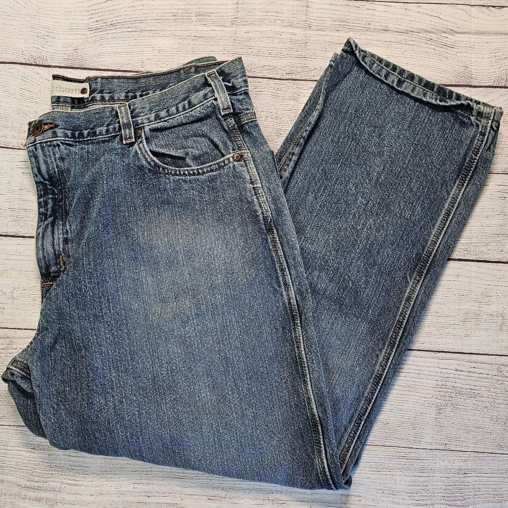 Carhartt 40x32 relaxed fit denim jeans - Picture 1 of 12